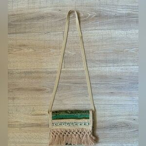 Handmade crossbody purse